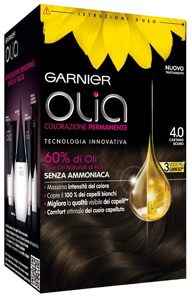 Garnier Olia Tinta Capelli 4.0 Castano Scuro 1 Pezzo
