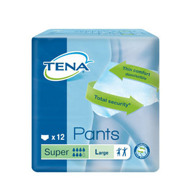 TENA PANTS SUPER L NEW 12PZ