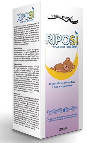 RIPOSI' GOCCE ORALI 20ML