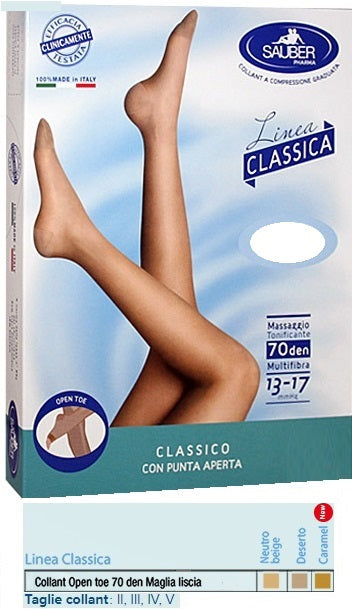 SAUBER 70 Coll.Open-Toe Beige5
