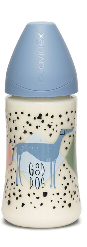 SUAVINEX BIB 270 3P S DOG AZZ