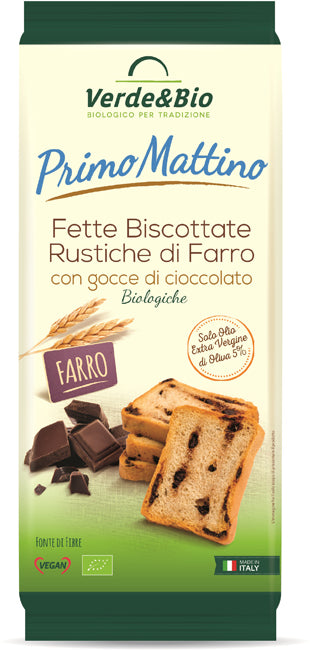 VERDE&BIO Fette Bisc.Farro180g