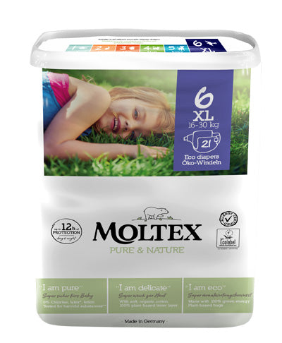 MOLTEX Pann.6 XL 16-30Kg 21pz