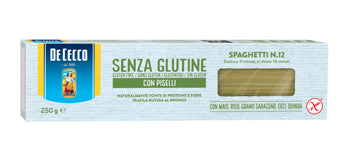 DE CECCO Spaghetti n.12 con Piselli 250g