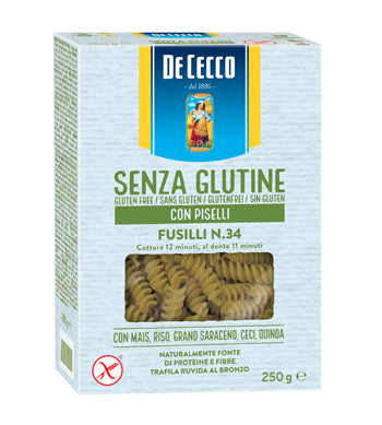 DE CECCO Fusilli n.34 con Piselli 250g
