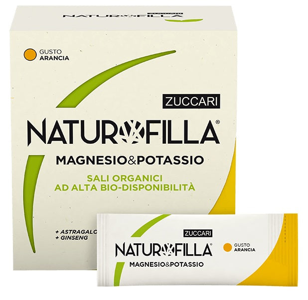 NATUROFILLA NATUROFILLA MAGNESIO E POTASSIO GUSTO ARANCIA 14 STICK