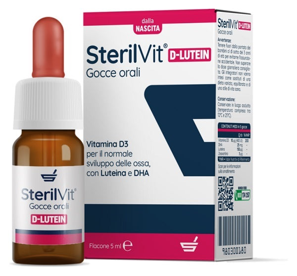 STERILVIT D Lutein DHA Gtt15ml