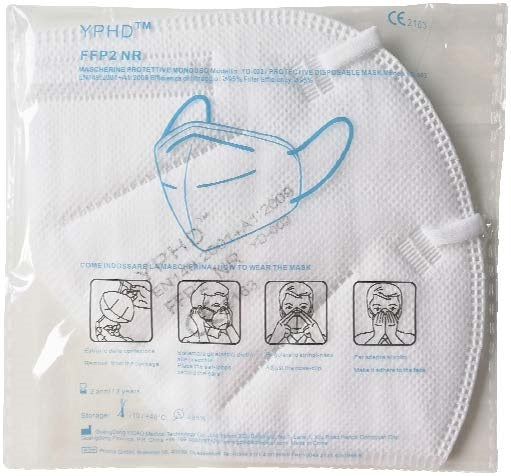 MASCHERINA Filtr.FFP2 1pz F/C