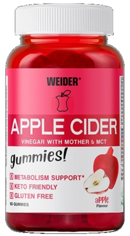 WEIDER Apple Cider 50 Gummies