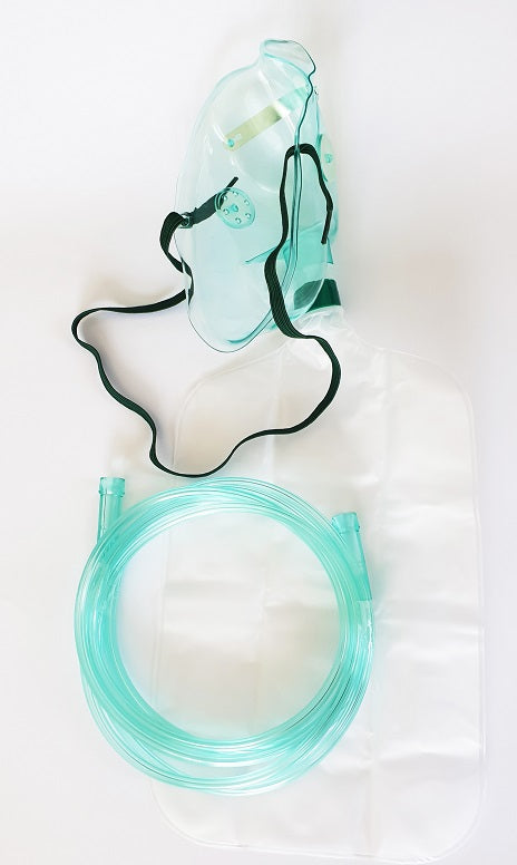 MASCHERA OSSIGENO C/RESERVOIR