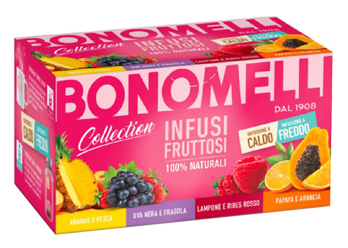 BONOMELLI Infuso Fruttosi 4 Gusti