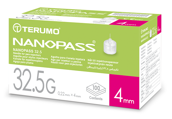 NANOPASS 32,5 AGO PENNA INS 4MM
