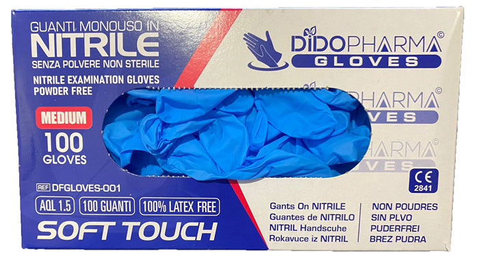 GUANTI NITRILE DIDO M 100PZ