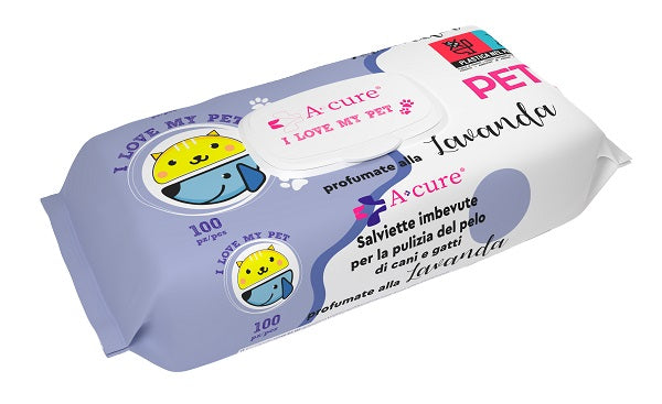A+CURE Pet Salv.Lav.100pz