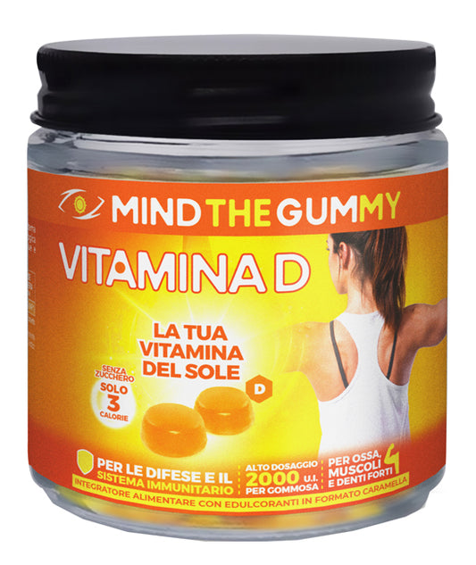 MIND THE GUMMY Vitamina D 30Past.