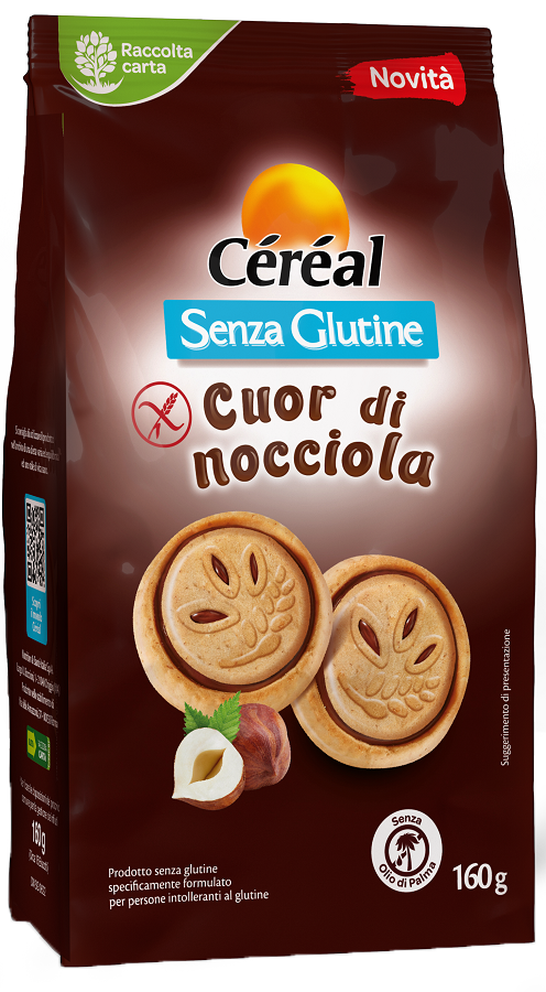 CEREAL Cuor Nocciola 160g