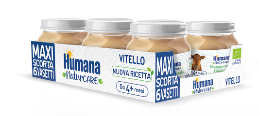 HUMANA OMOG VITELLO BIO 6X80G