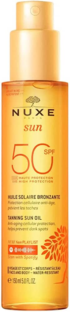 NUXE SUN OLIO SOLARE VISO E CORPO SPF 50 150ML