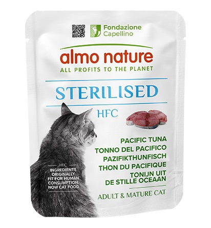 Almo Nature Human Food Chain Cat Sterilised Tonno Pacifico 50 g