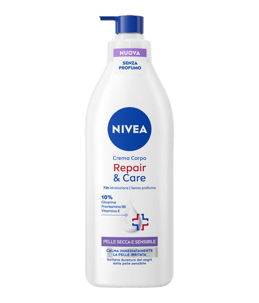 Nivea Repair&Care Crema Corpo Per Pelle Secca E Sensibile 400ml