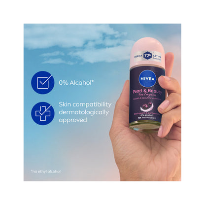 Nivea Pearl&Beauty Deodorante Antitraspirante Roll-On 72H 50ml