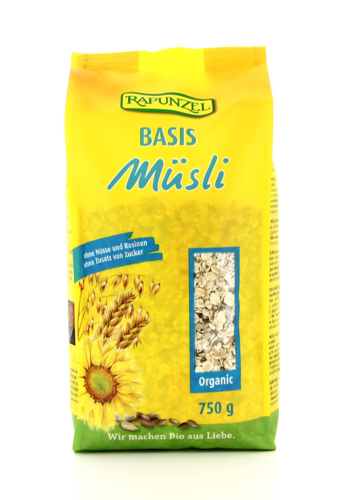 RAPUNZEL BASIS MUESLI 750G
