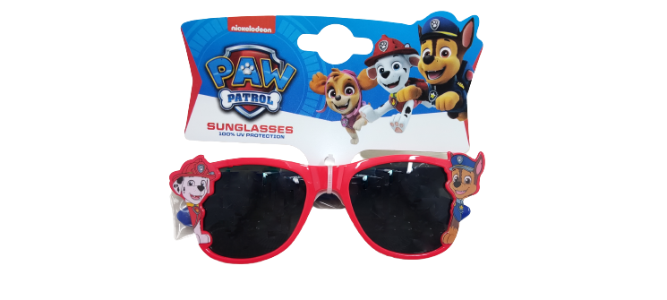 OCCHIALE BAMBINO PAW PATROL ROSSO E BLU