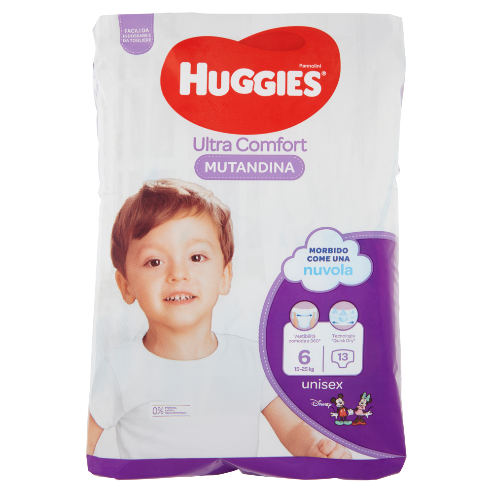HUGGIES DIAPER PANT BASE 6 13P
