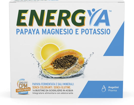 Energya Papaya Magnesio e Potassio 14 Bustine