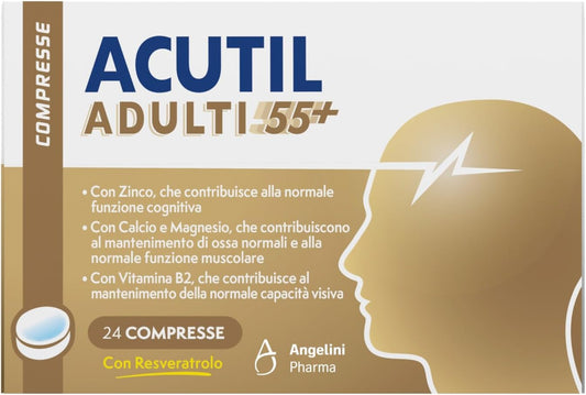 ACUTIL ADULTI 55+ 24 COMPRESSE