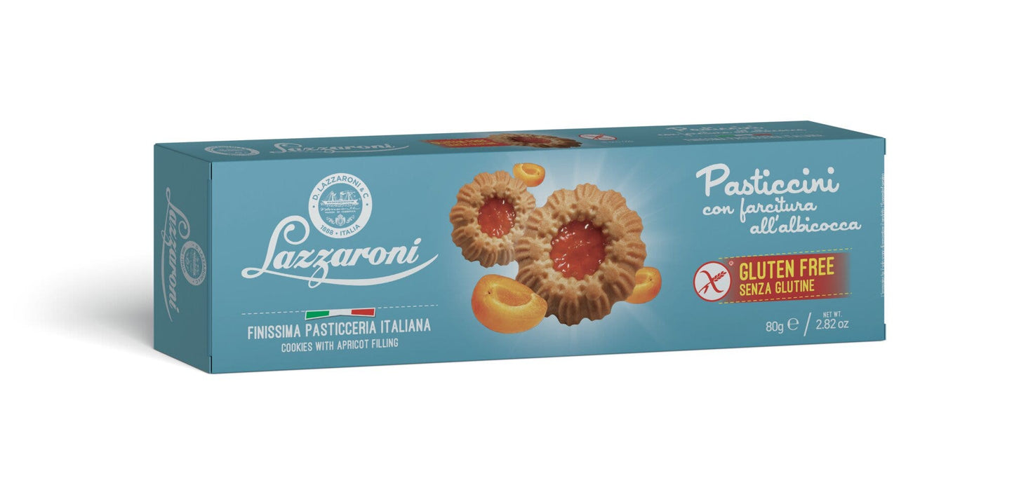 LAZZARONI Pasticcini Albicocca 80g