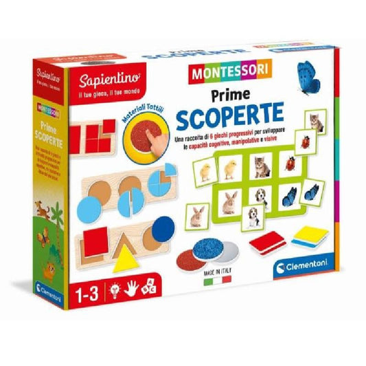 CLEMENTONI SAPIENTINO MONTESSORI PRIME SCOPERTE
