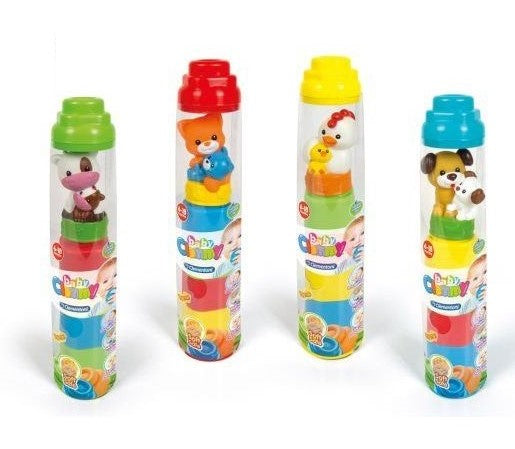 CLEMENTONI SOFT CLEMMY START TUBE SWEET ANIMALS 1 PEZZO