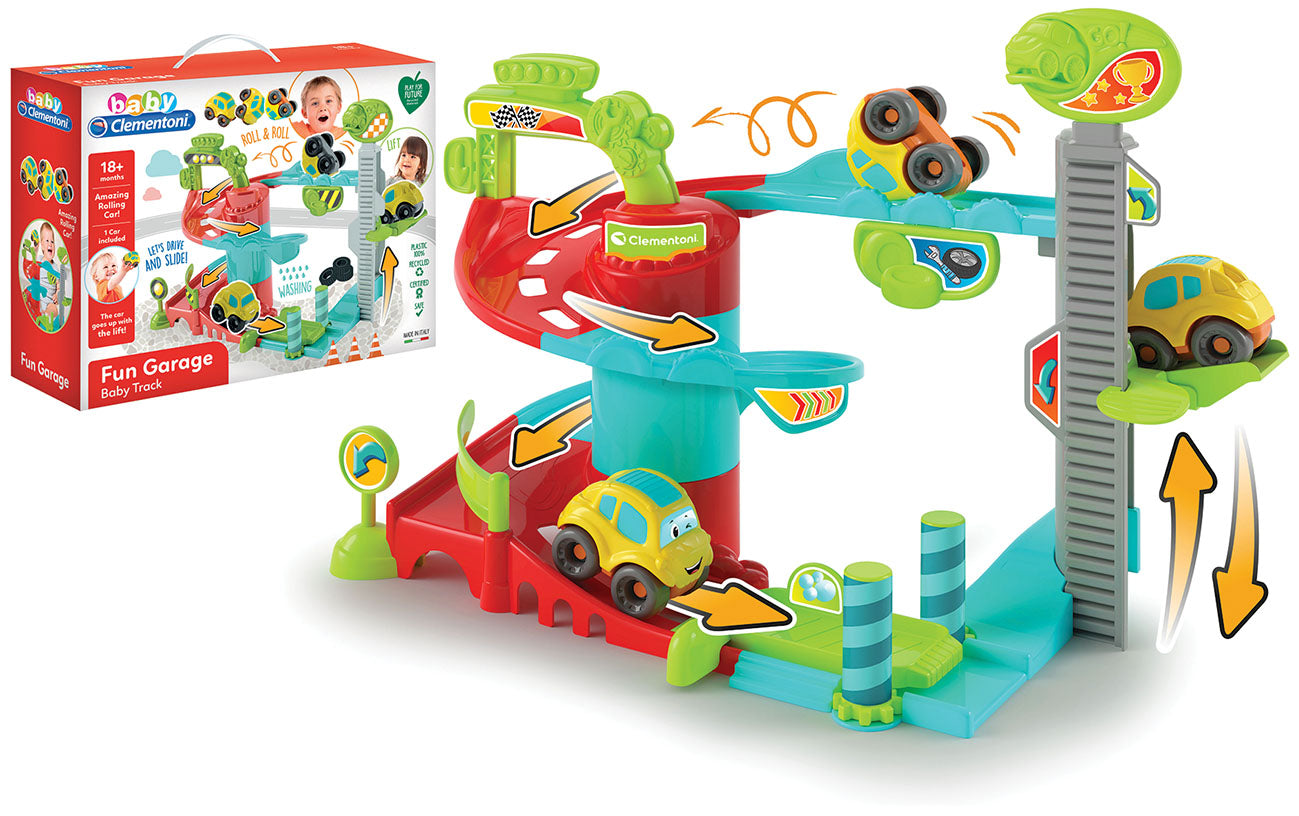 BABY CLEMENTONI FUN GARAGE BABY TRACK