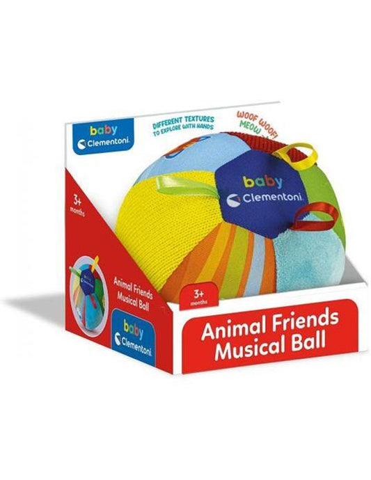 CLEMENTONI ANIMAL FRIENDS MUSCIAL BALL