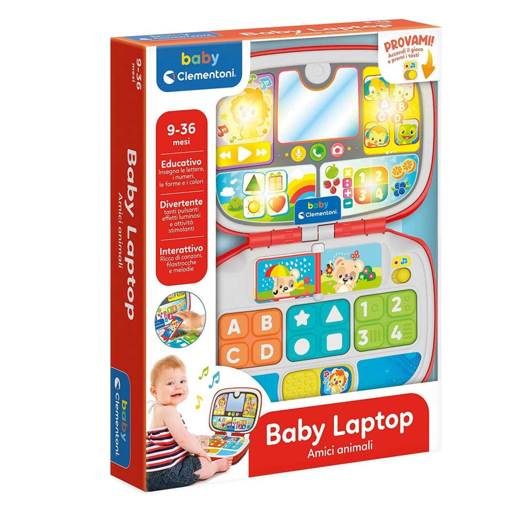 BABY CLEMENTONI BABY LAPTOP AMICI ANIMALI