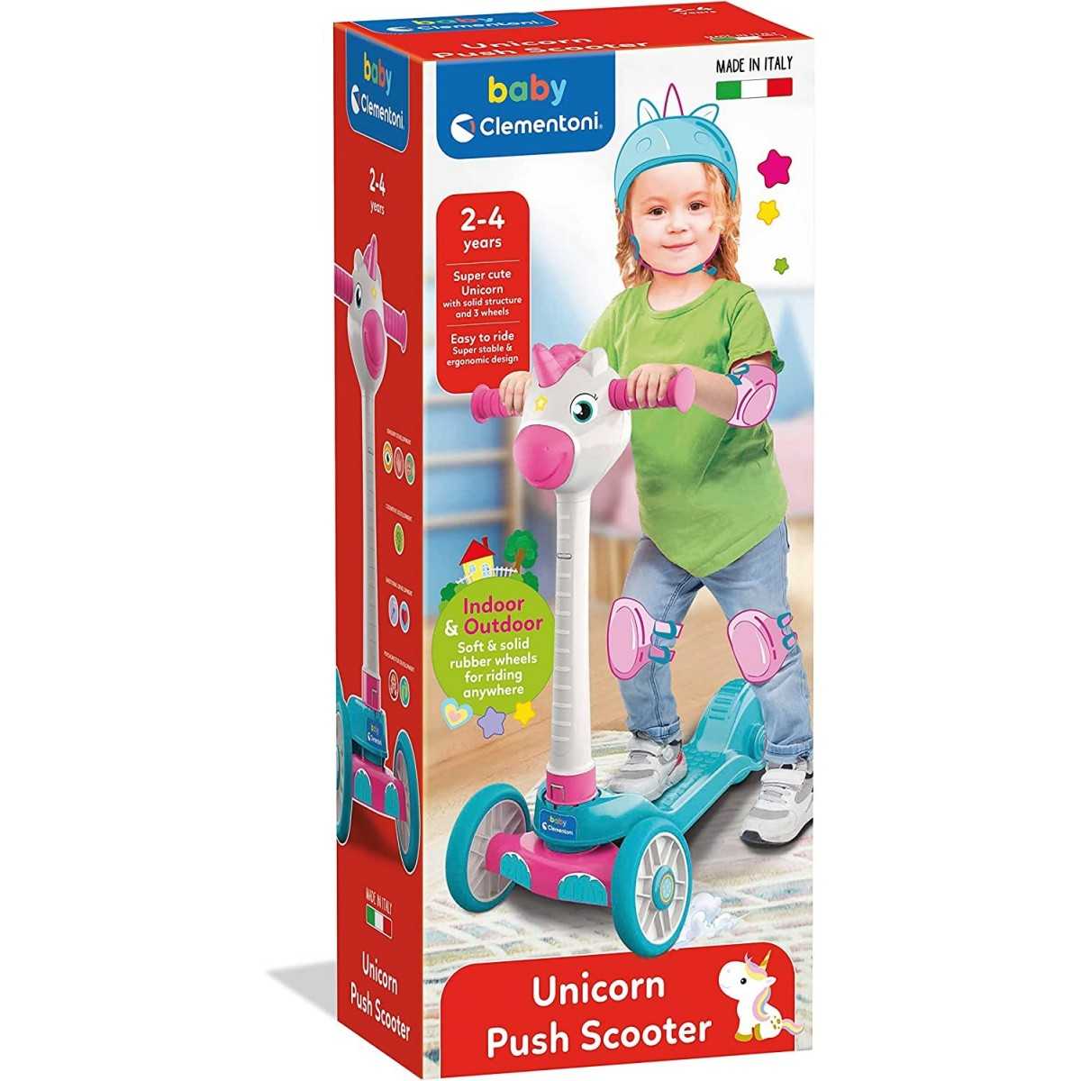 BABY CLEMENTONI MONOPATTINO UNICORNO