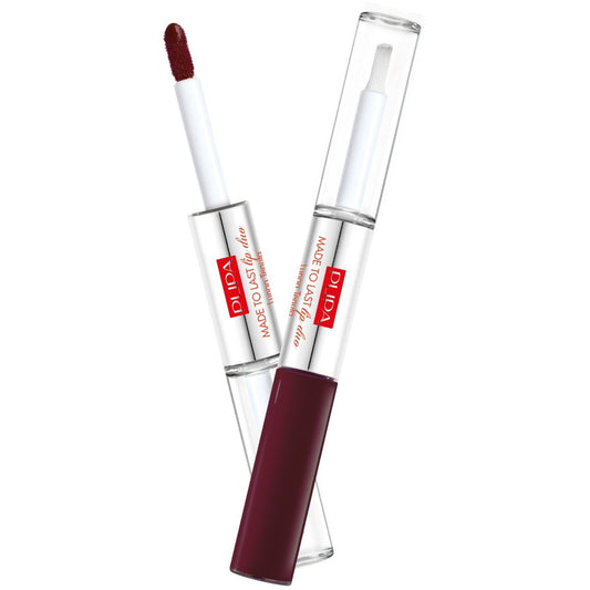 Pupa Made To Last Lip Duo Rossetto Liquido 017 Red Wine 4ml