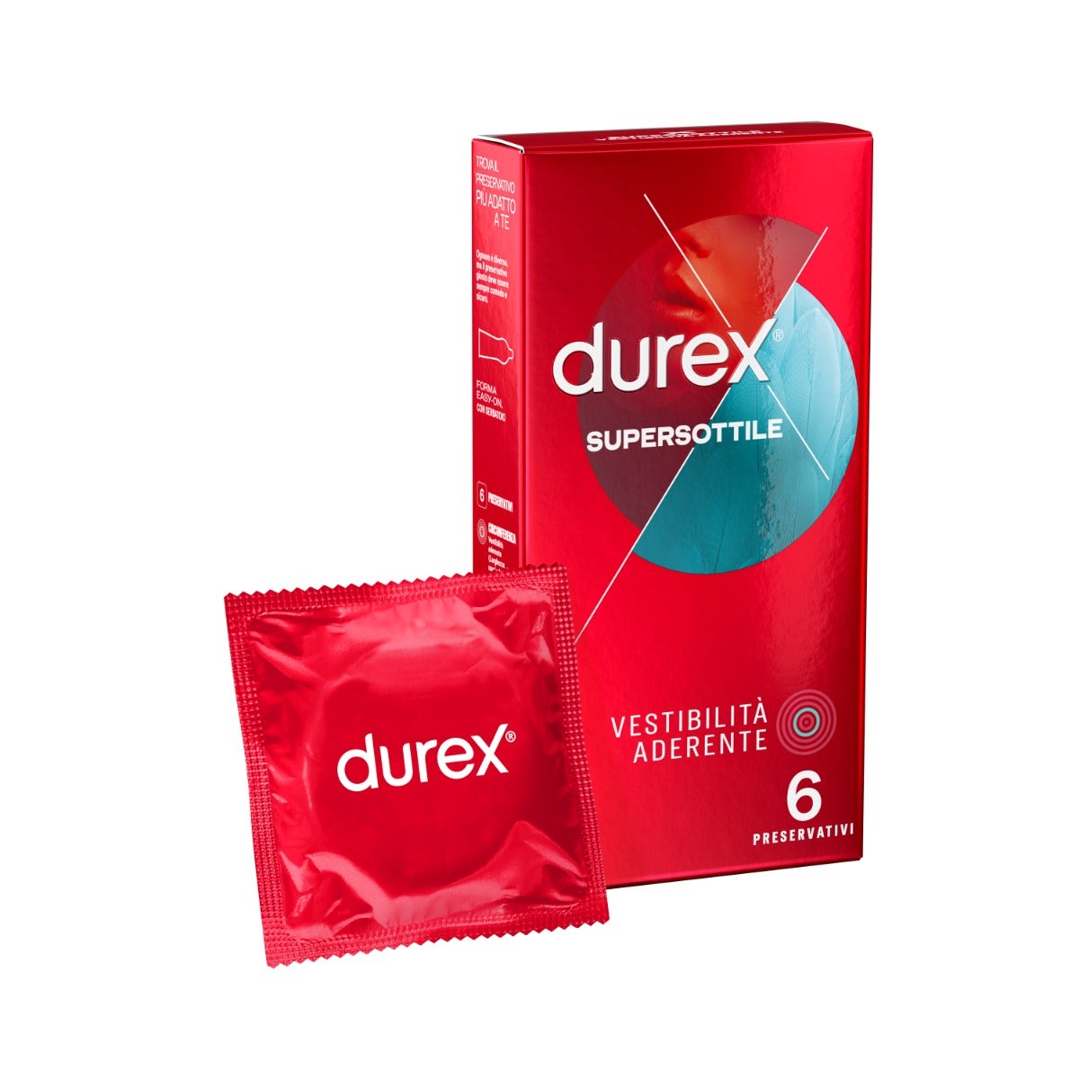 DUREX SUPERSOTTILE CLOSE FIT6P