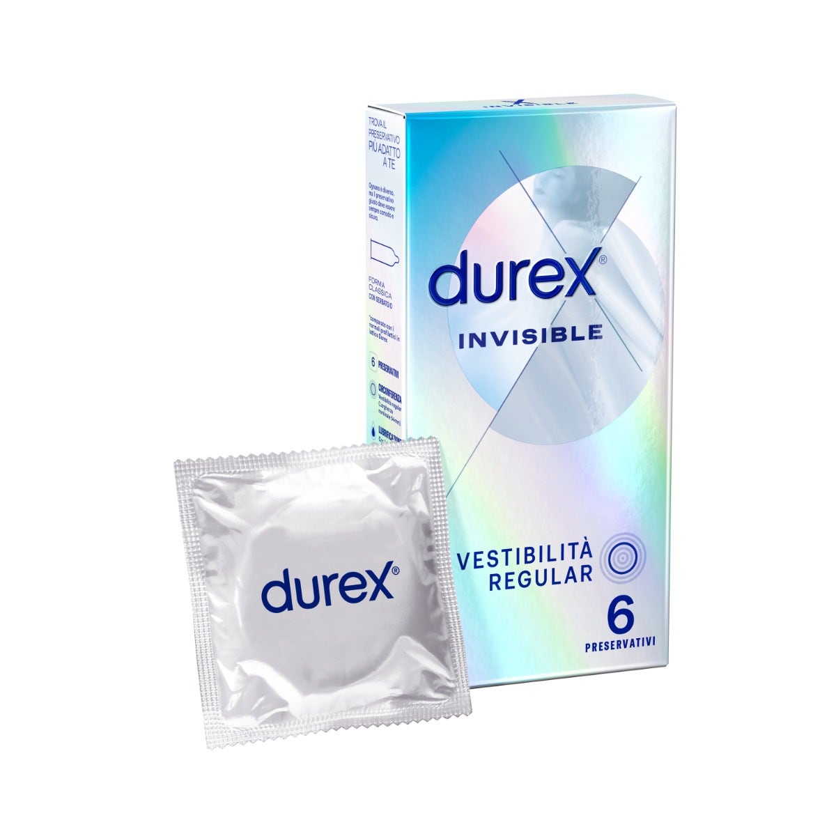 DUREX INVISIBLE PROFILATTICI 6 PEZZI