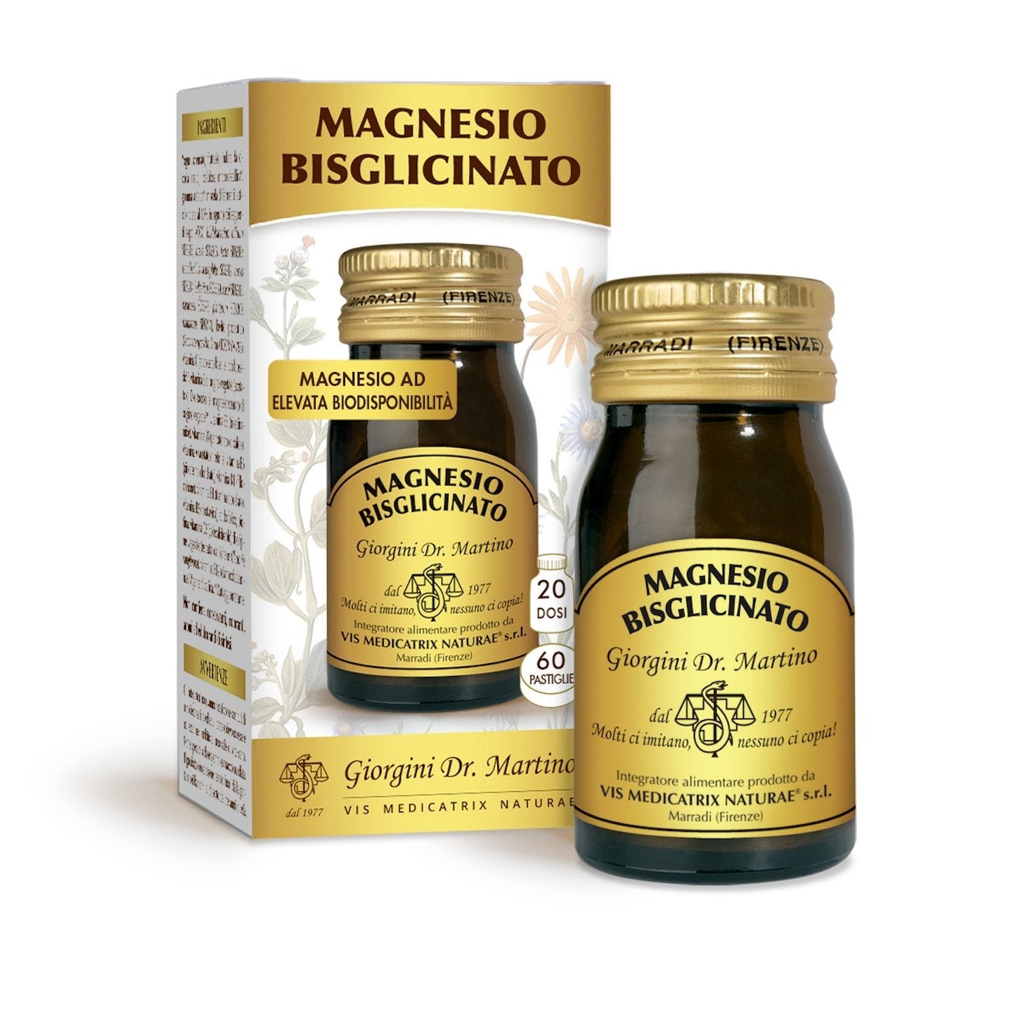 Dr Giorgini Magnesio Bisglicinato 180 Pastiglie