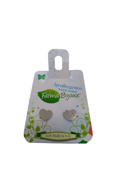 ORECCHINO CUORE ARGENTO 8,7X7,6MM