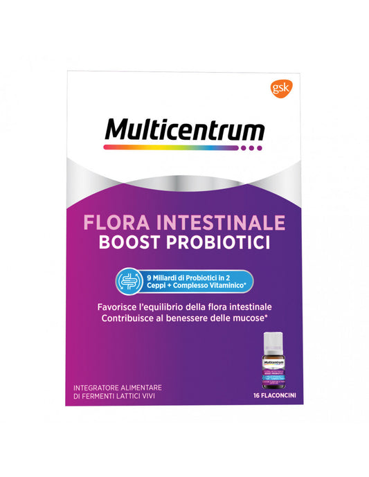 MULTICENTRUM FLORA INTESTINALE 16 FLACONCINI