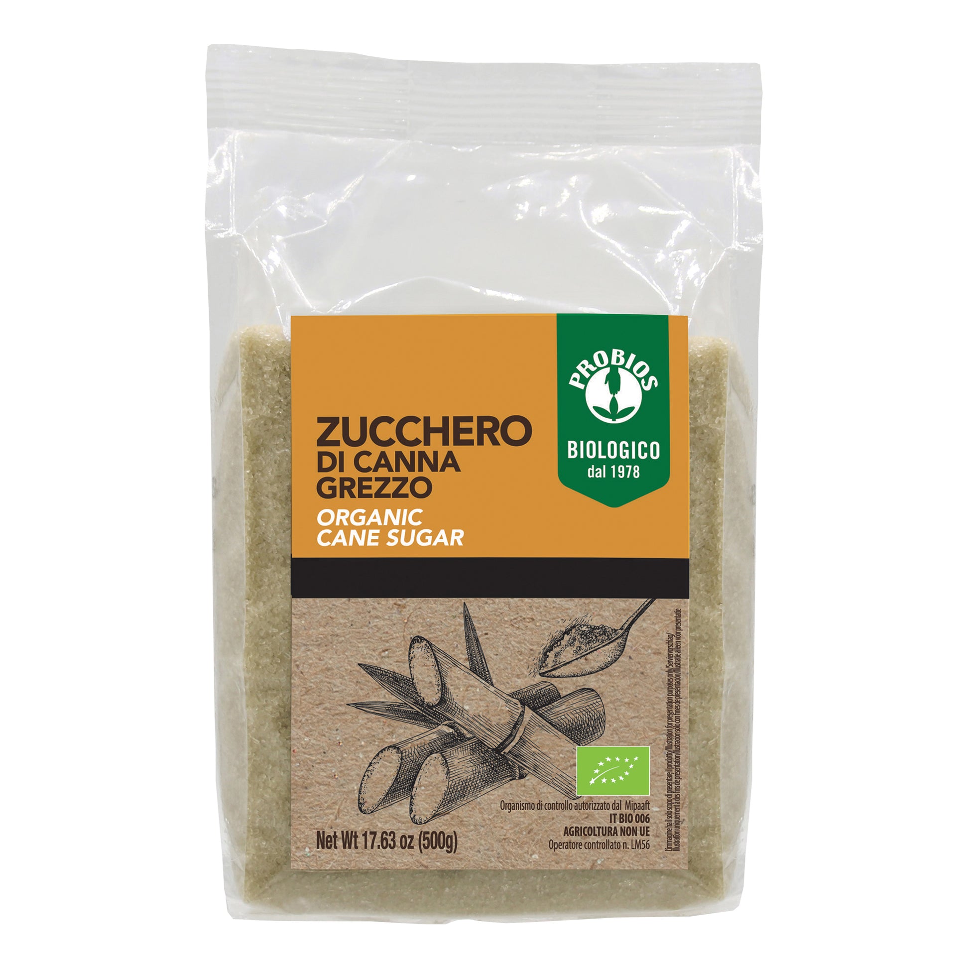 PROBIOS Zucchero Canna Grezzo 500g