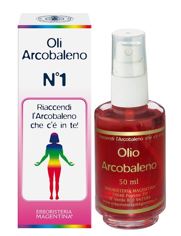 Olio Arcobaleno N. 1 Rosso Sostegno 50ml