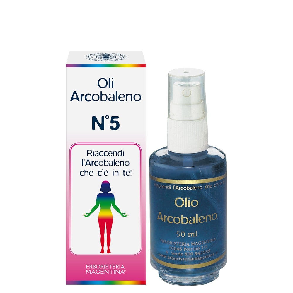 Erboristeria Magentina Olio Arcobaleno N.5 Blu Pace 50ml