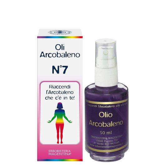 Erboristeria Magentina Olio Arcobaleno N.7 Porpora Equilibrio 50ml
