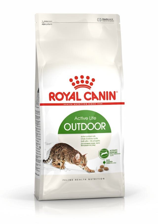 Royal Canin Active Life Outdoor Alimento Secco Per Gatti Adulti 2kg