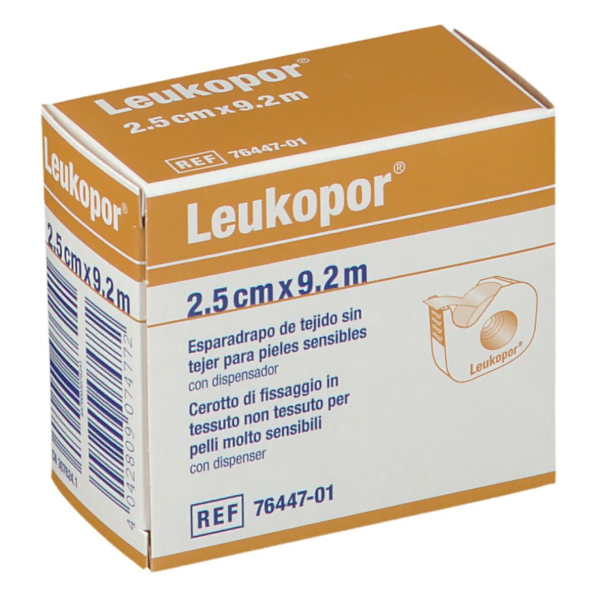 LEUKOPOR CEROTTO CON DISPENCER 2,5X920CM