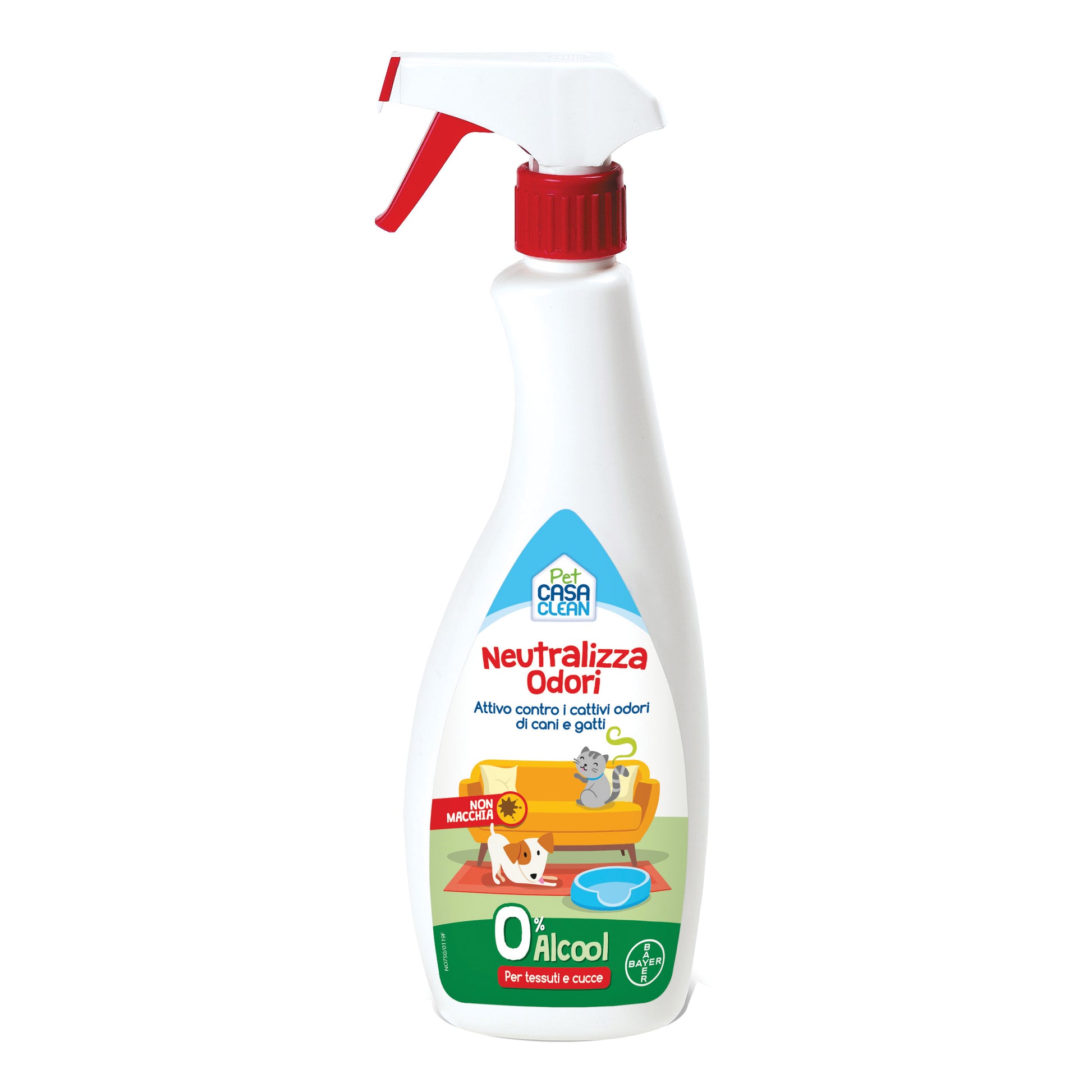 Pet Casa Clean Neutralizza Odori Causati Da Animali Domestici 750ml
